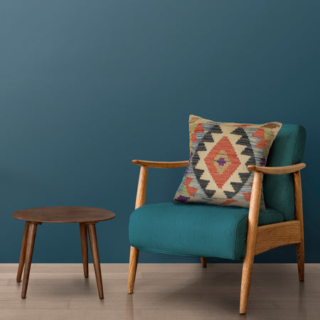 Hand Knotted Kilim Cushion 1' 4 x 1' 4 (ft) - No. 24100