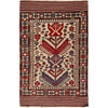 Handmade Barjista Kilim Rug 3' 10" x 6' 2" (ft) - No. 2491