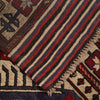 Handmade Barjista Kilim Rug 3' 10" x 6' 2" (ft) - No. 2491