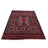 Multi Barjasta Rug 4' 4" x 5' 10" (ft) - No. 2520