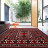 Multi Barjasta Rug 4' 4" x 5' 10" (ft) - No. 2520