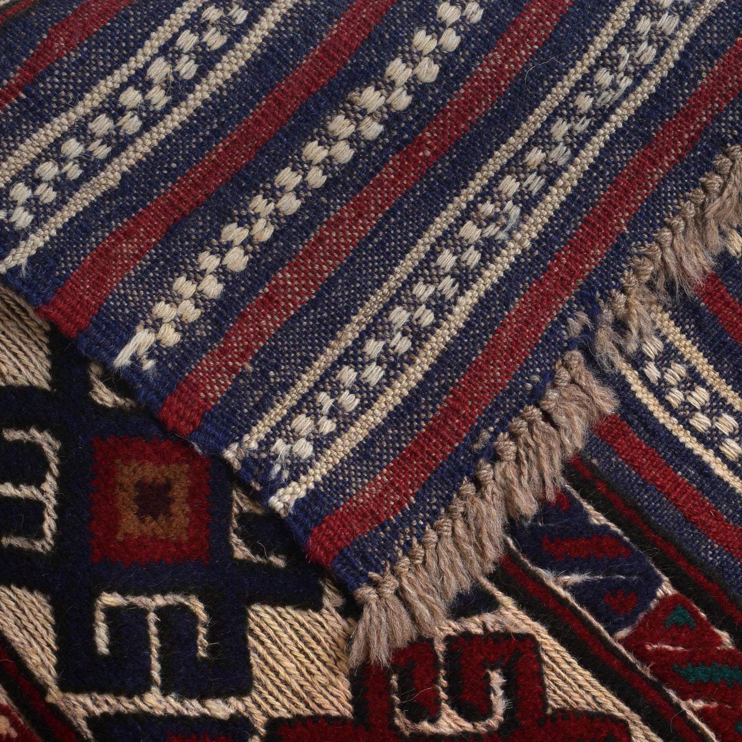 Multi Barjasta Rug 3' 11" x 5' 10" (ft) - No. 2524