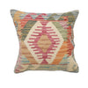 Square Size Kelim Cushion 1' 4 x 1' 4 (ft) - No. 25561