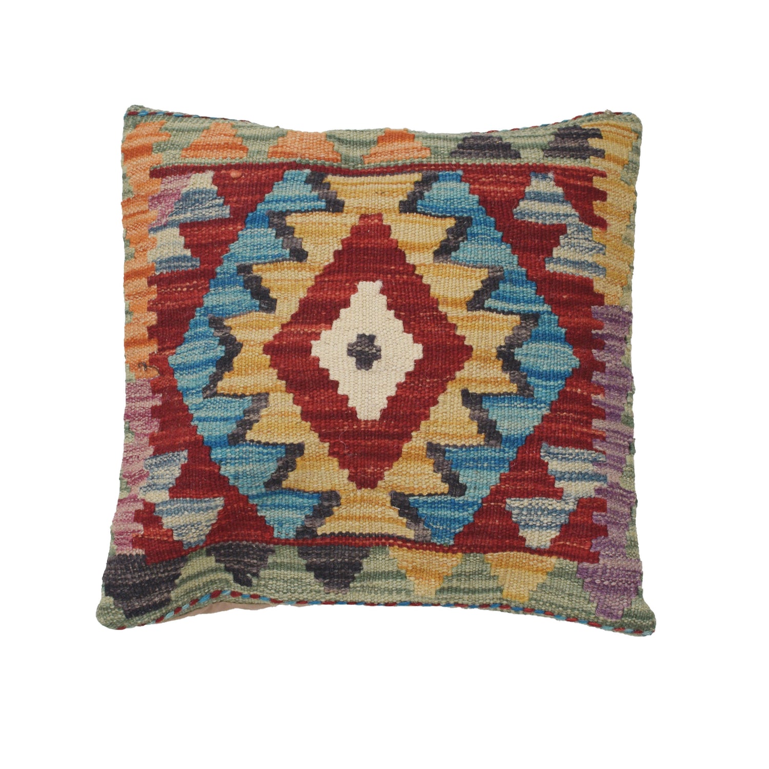 Turkish Design Kilim Cushion 1' 2 x 1' 3 (ft) - No. 25565