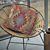 Turkish Design Kilim Cushion 1' 4 x 1' 4 (ft) - No. 25644