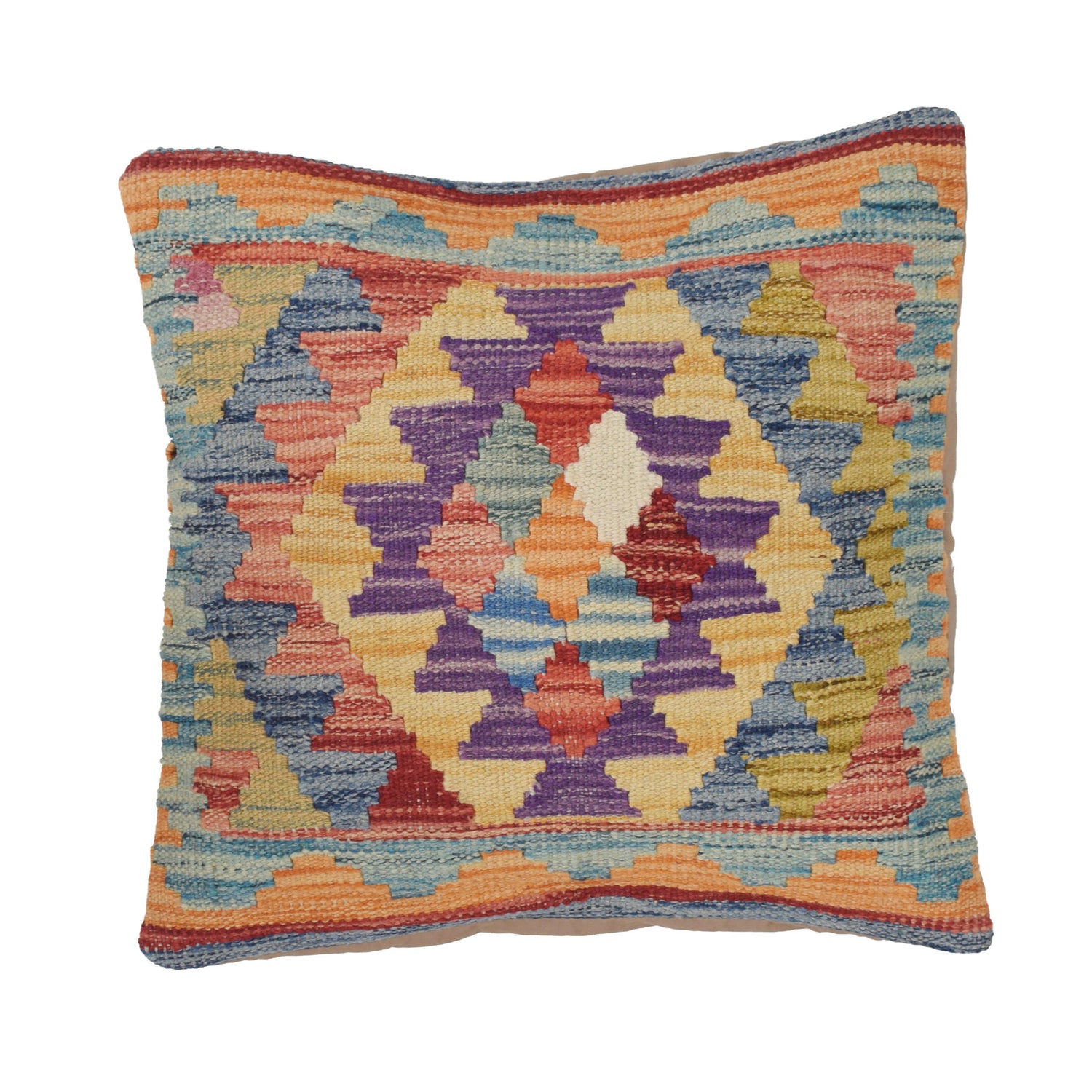 Turkish Design Kilim Cushion 1' 6 x 1' 5 (ft) - No. 25651