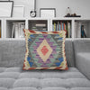 Handmade Kilim Cushion 1' 3 x 1' 5 (ft) - No. 25674