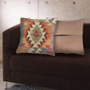 Handmade Kilim Cushion 1' 6" x 1' 6" (ft) - No. 25769