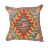 Turkish Design Kilim Cushion 1' 6" x 1' 6" (ft) - No. 25816