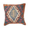 Hand Knotted Kilim Cushion 1' 6" x 1' 6" (ft) - No. 25838