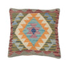 Turkish Design Kilim Cushion 1' 6" x 1' 6" (ft) - No. 25845