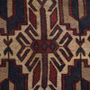 Hand Knotted Vintage Kilim 6' 6" x 8' 11" (ft) - No. 3068