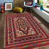 Hand Knotted Vintage Kilim 4' 6" x 6' 8" (ft) - No. 3202