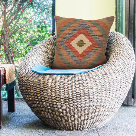 Handmade Kilim Cushion 1' 7" x 1' 7" (ft) - No. 34462