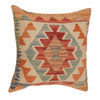 Turkish Style Kelim Cushion 1' 6" x 1' 7" (ft) - No. 34464