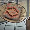 Vegetable Kilim Cushion Cover 1' 7" x 1' 6" (ft) - No. 34468