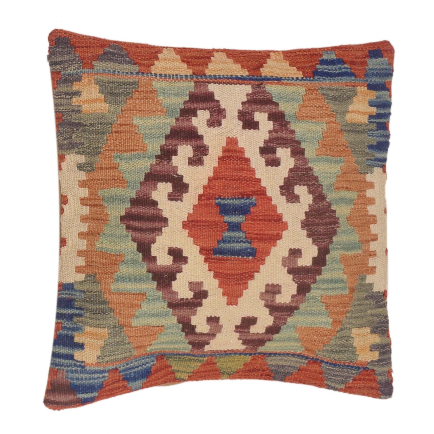 Handmade Kilim Cushion 1' 6" x 1' 6" (ft) - No. 34469