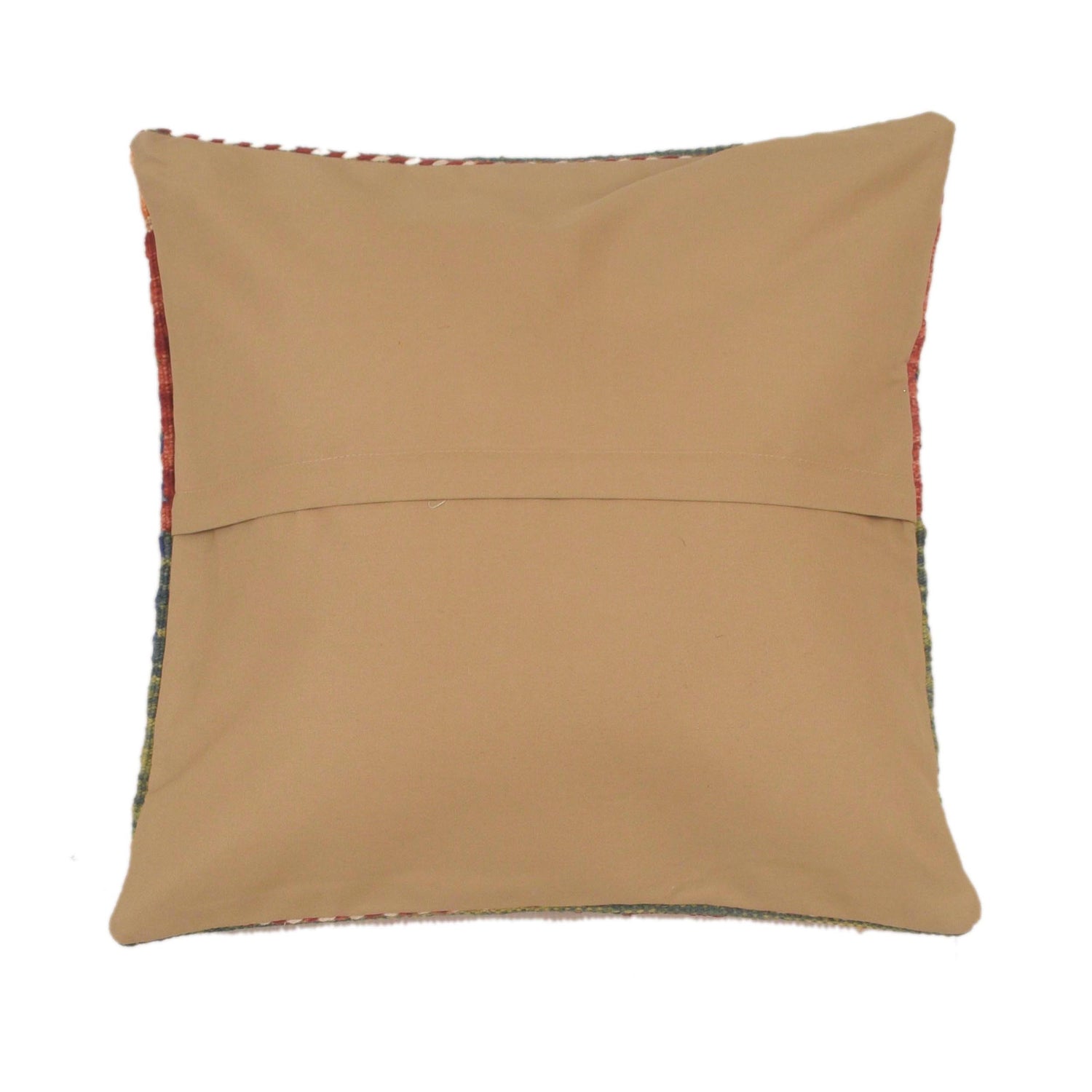 Turkish Style Kelim Cushion 1' 6" x 1' 6" (ft) - No. 34471