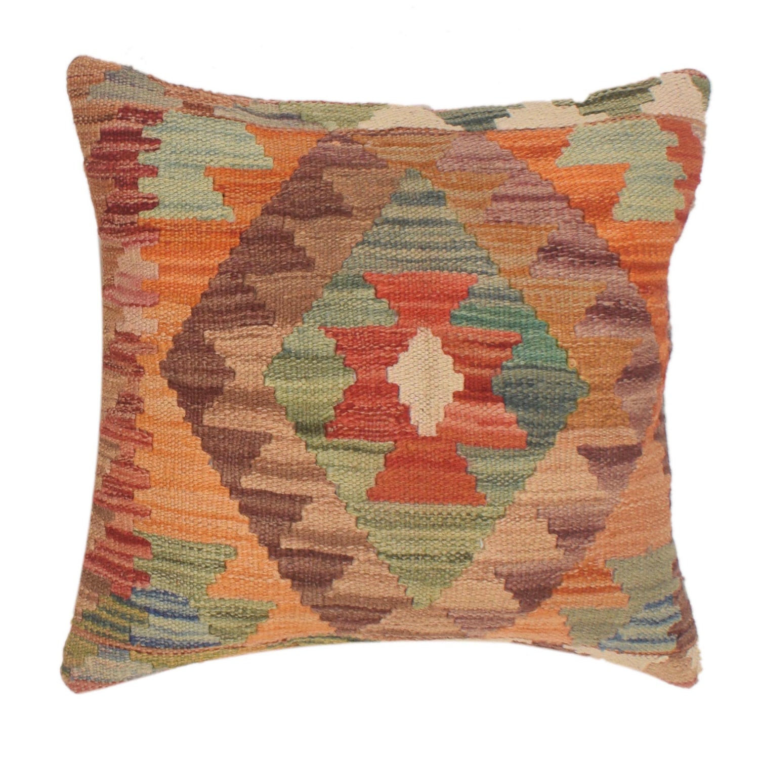 Turkish Style Kelim Cushion 1' 5" x 1' 7" (ft) - No. 34480