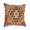 Turkish Design Kilim Cushion  1' 6 x 1' 6 (ft) - No. 34482