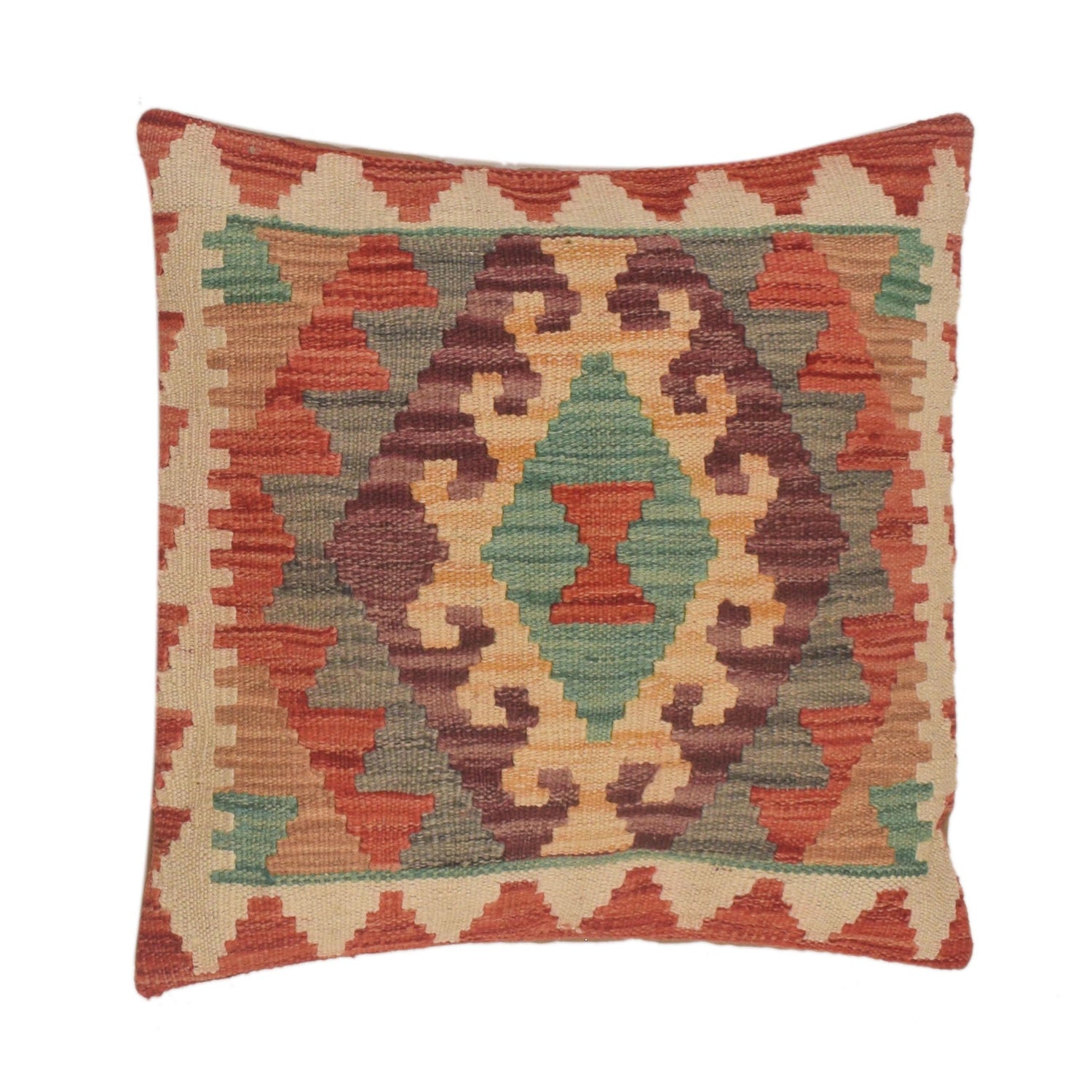 Handmade Kilim Cushion 1' 6" x 1' 6" (ft) - No. 34483