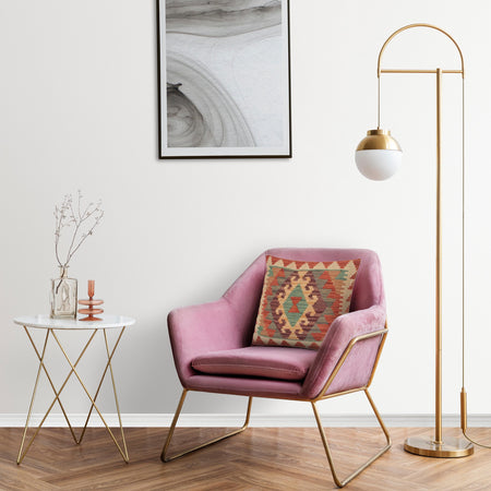 Handmade Kilim Cushion 1' 6" x 1' 6" (ft) - No. 34483