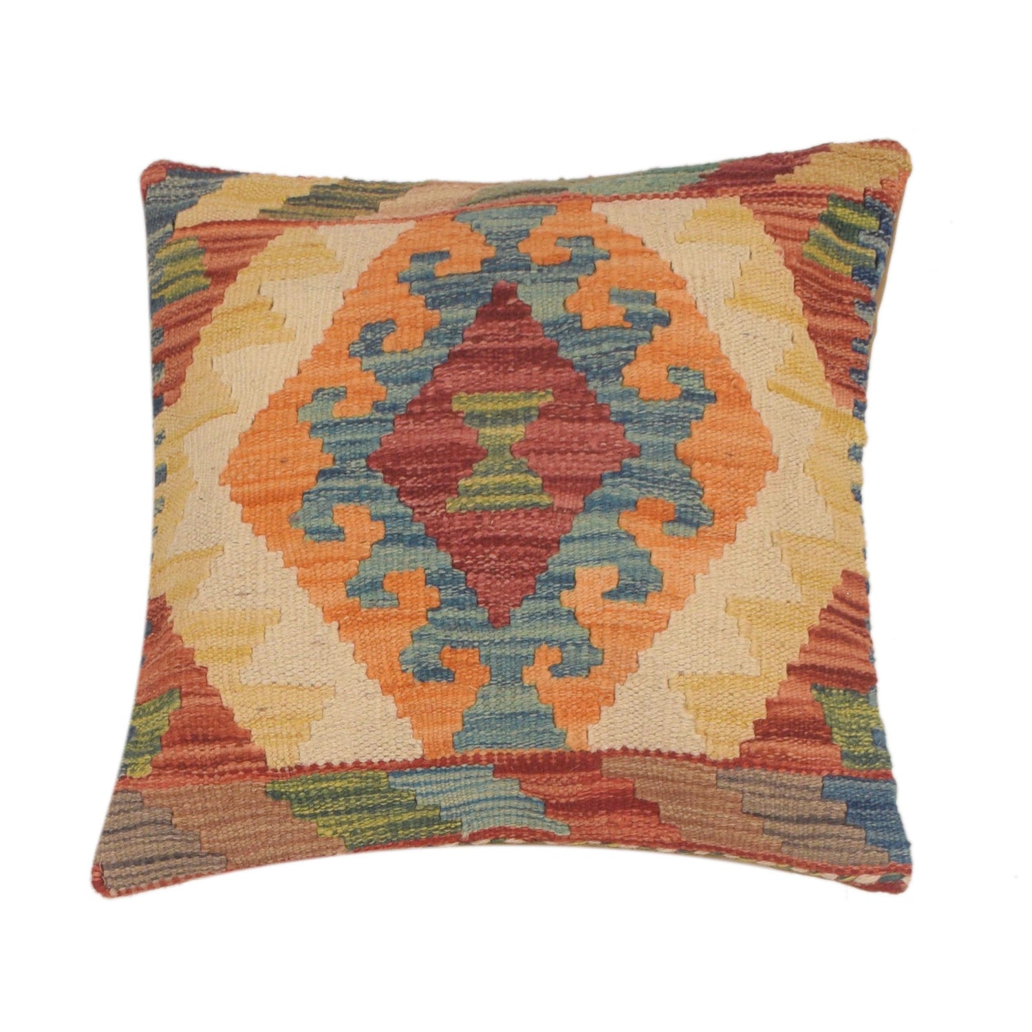 Vegetable Kilim Cushion Cover 1' 5 x 1' 5 (ft) - No. 34485