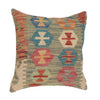 Turkish Style Kelim Cushion 1' 6" x 1' 6" (ft) - No. 34486