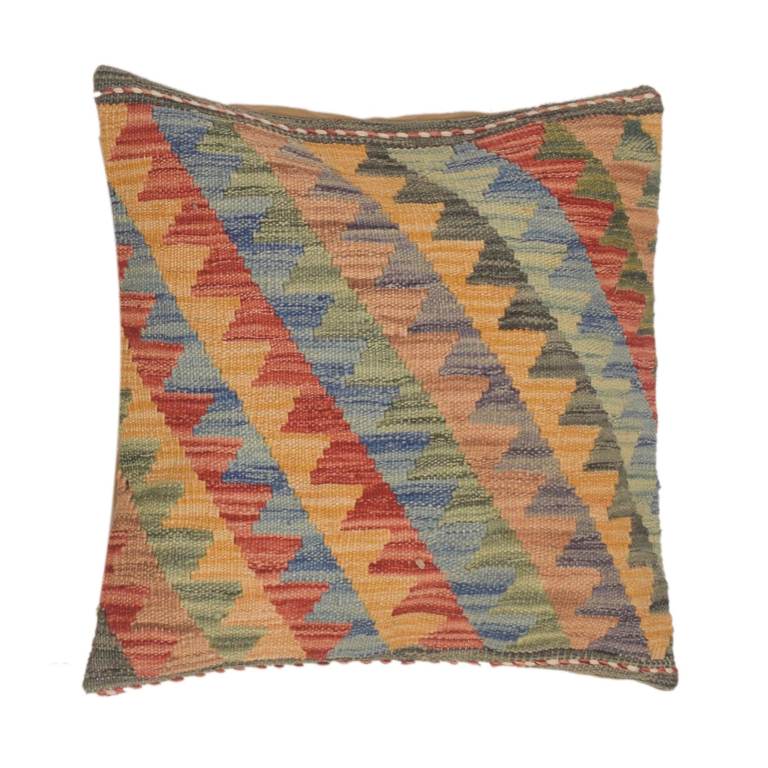 Handmade Kilim Cushion 1' 6 x 1' 6 (ft) - No. 34487