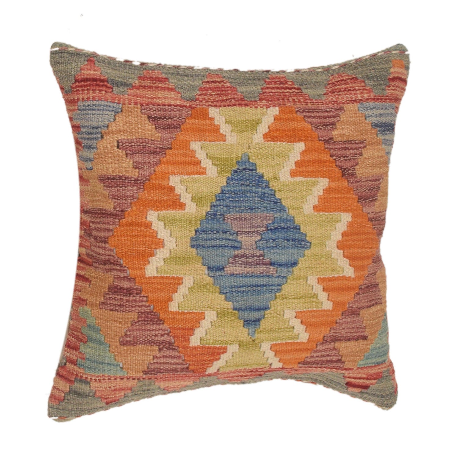 Handmade Kilim Cushion 1' 7" x 1' 7" (ft) - No. 34494