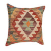 Turkish Style Kelim Cushion 1' 6" x 1' 6" (ft) - No. 34496