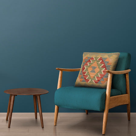 Handmade Kilim Cushion 1' 6 x 1' 6 (ft) - No. 34507