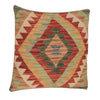 Square Size Kelim Cushion 1' 6" x 1' 7" (ft) - No. 34508