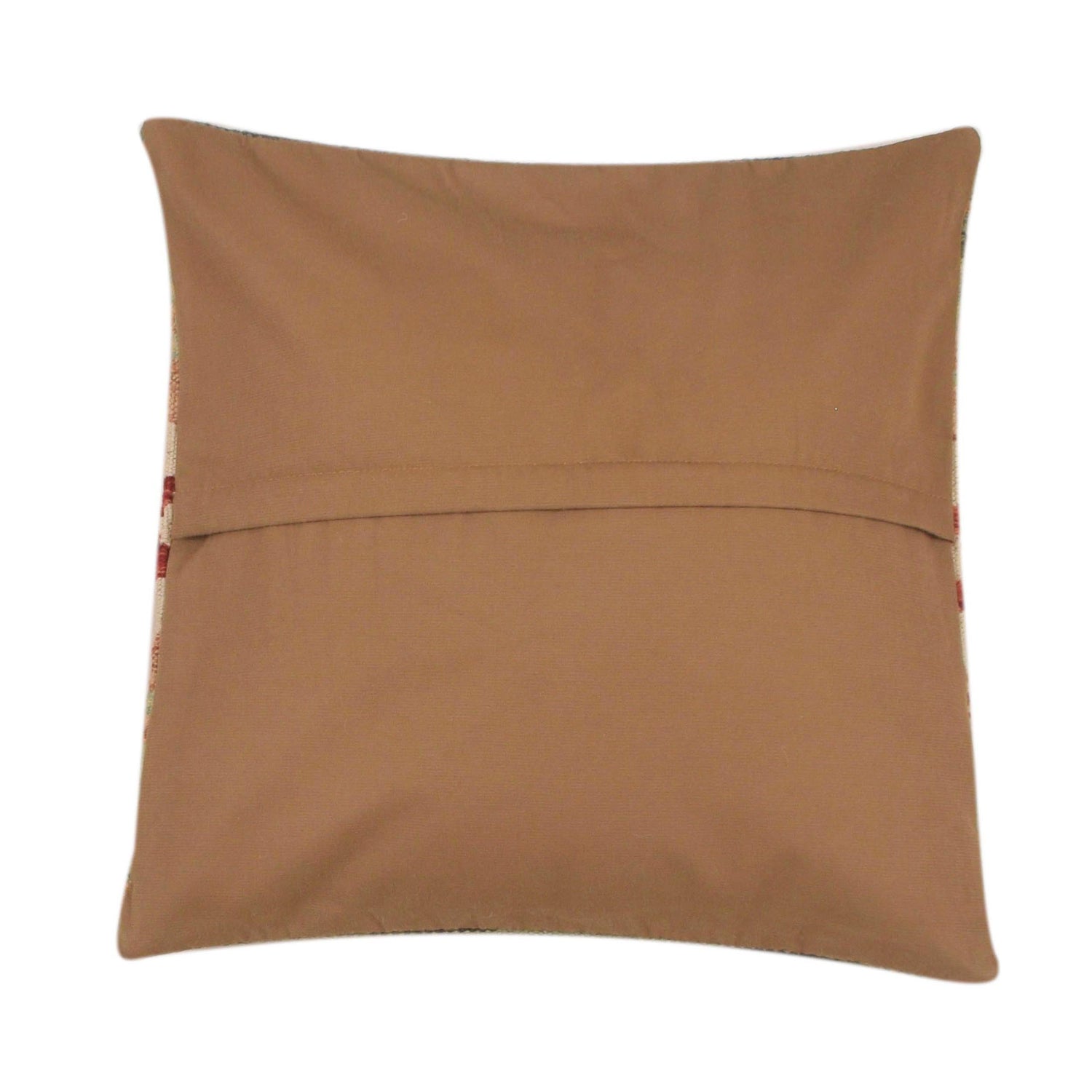 Square Size Kelim Cushion 1' 6" x 1' 7" (ft) - No. 34508