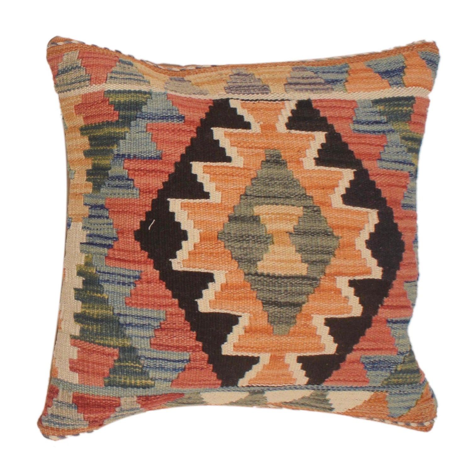 Kilim Cushion Covers 1' 6" x 1' 6" (ft) - No. 34509
