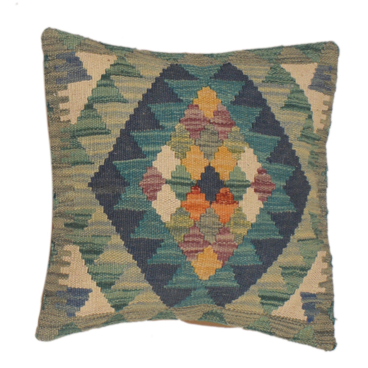 Handmade Kilim Cushion 1' 5" x 1' 6" (ft) - No. 34514