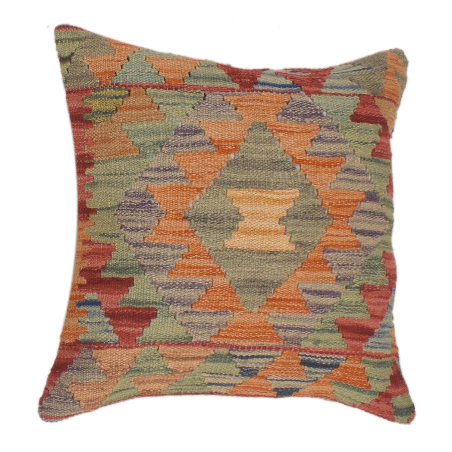 Square Size Kelim Cushion 1' 5 x 1' 5 (ft) - No. 34515
