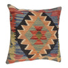 Turkish Design Kilim Cushion 1' 6" x 1' 6" (ft) - No. 34521