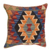 Turkish Style Kelim Cushion 1' 6" x 1' 7" (ft) - No. 34526