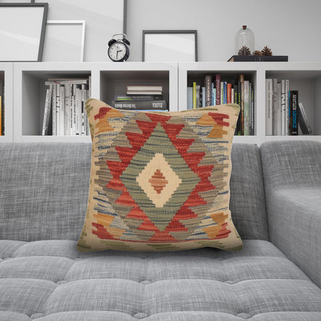 Kilim Cushion Covers 1' 6 x 1' 4 (ft) - No. 34538