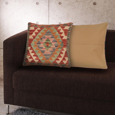Turkish Design Kilim Cushion 1' 6 x 1' 6 (ft) - No. 34540