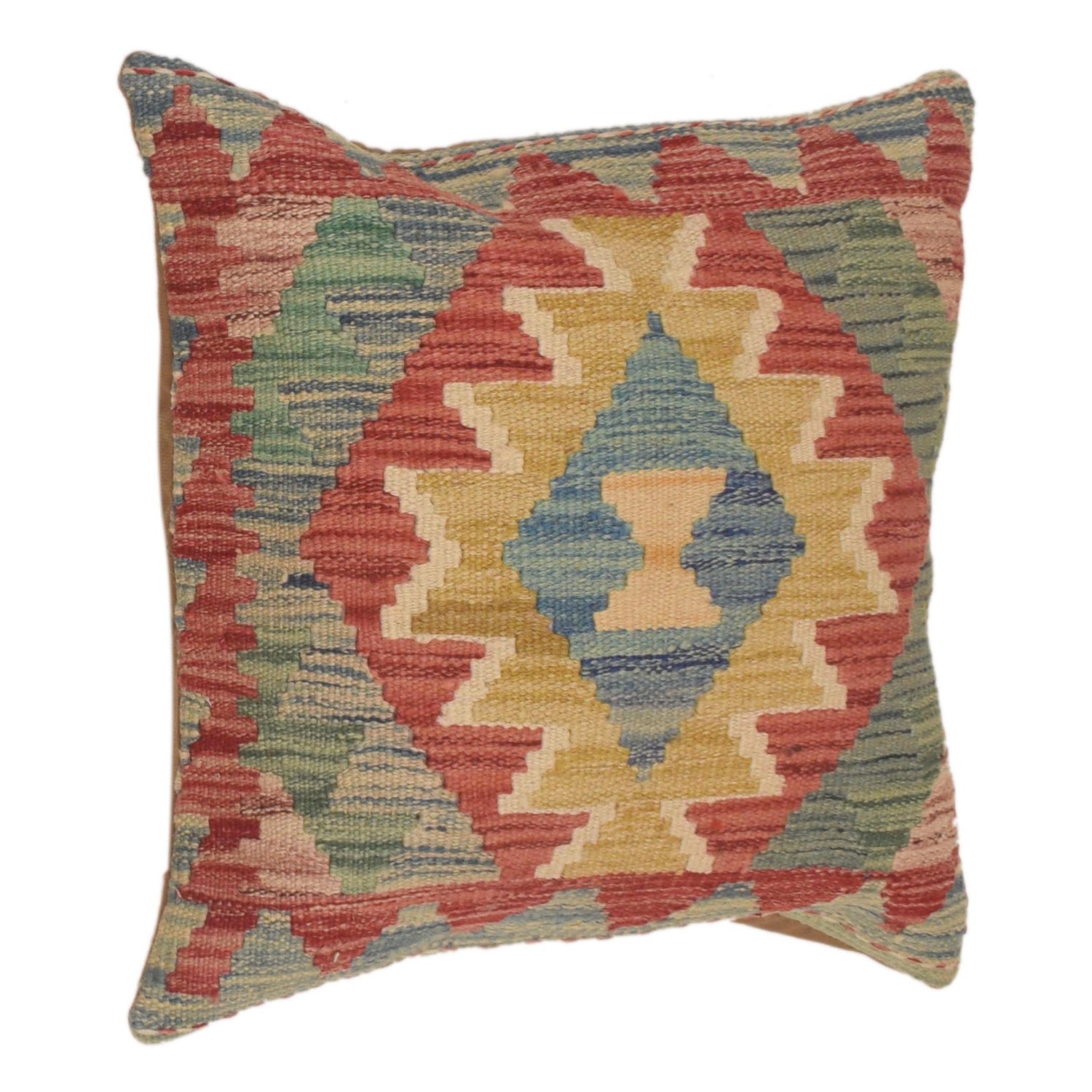 Handmade Kilim Cushion 1' 6" x 1' 6" (ft) - No. 34541