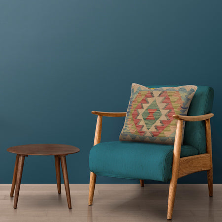 Handmade Kilim Cushion 1' 6 x 1' 5 (ft) - No. 34543