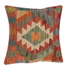 Turkish Style Kelim Cushion 1' 6" x 1' 6" (ft) - No. 34546