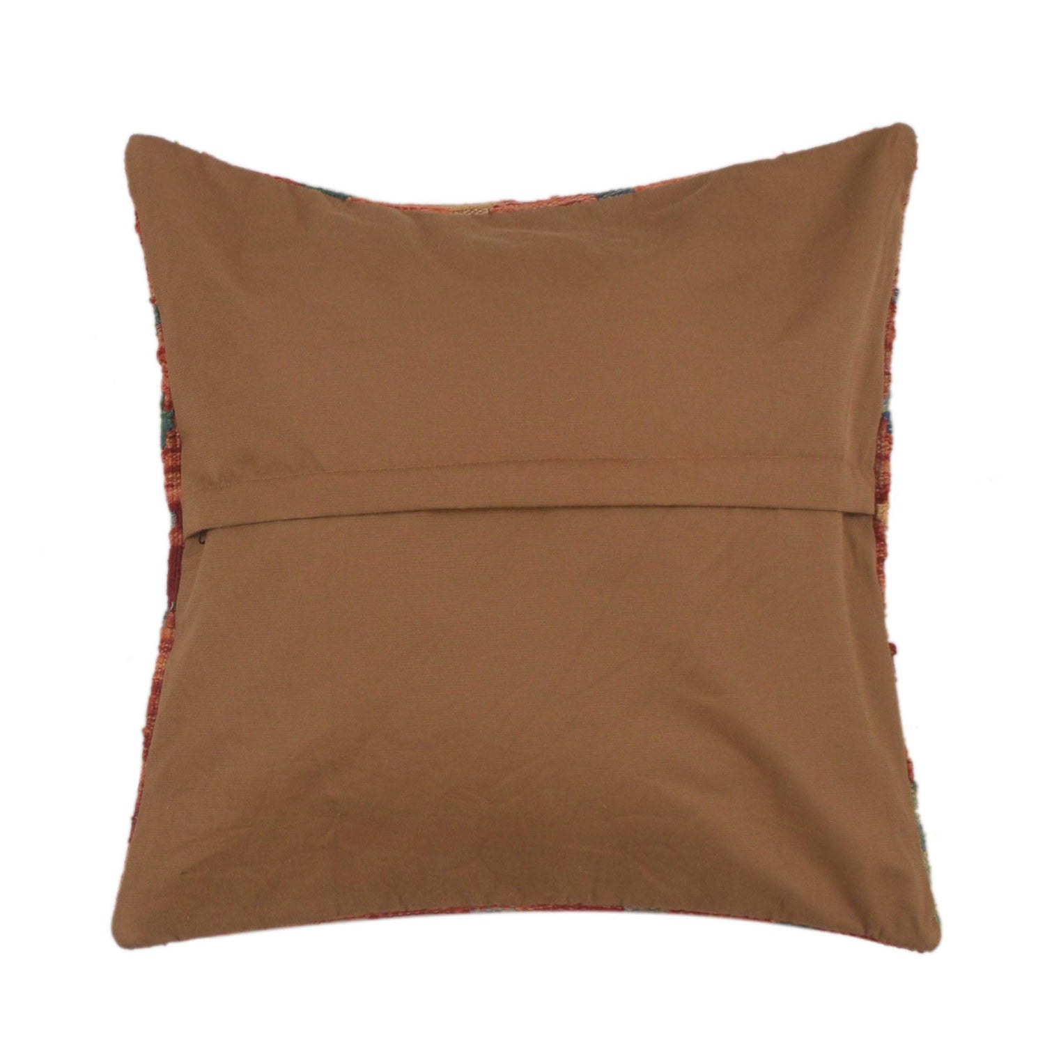 Turkish Style Kelim Cushion 1' 6" x 1' 6" (ft) - No. 34546