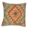 Turkish Style Kelim Cushion 1' 6 x 1' 6 (ft) - No. 34547