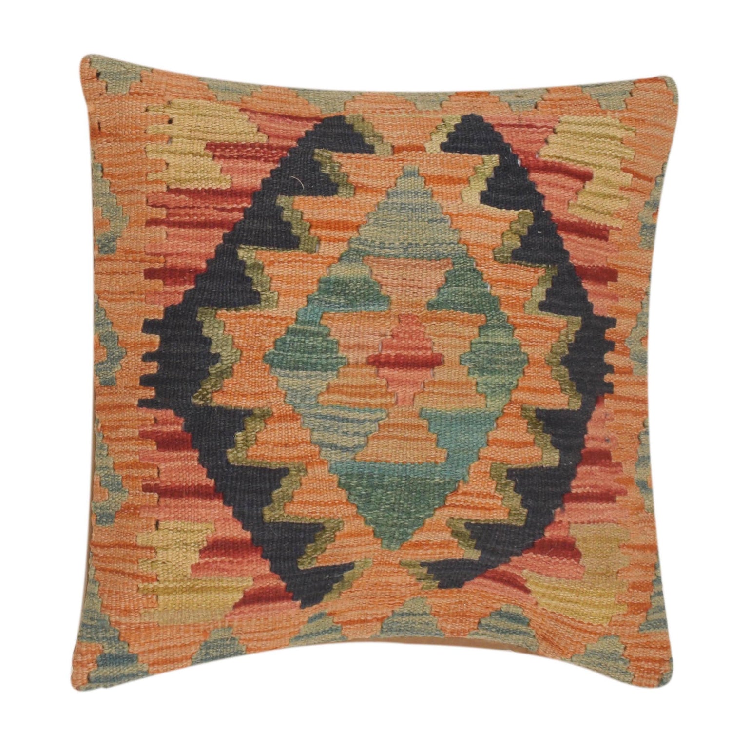 Kilim Cushion Covers 1' 7" x 1' 6" (ft) - No. 34549