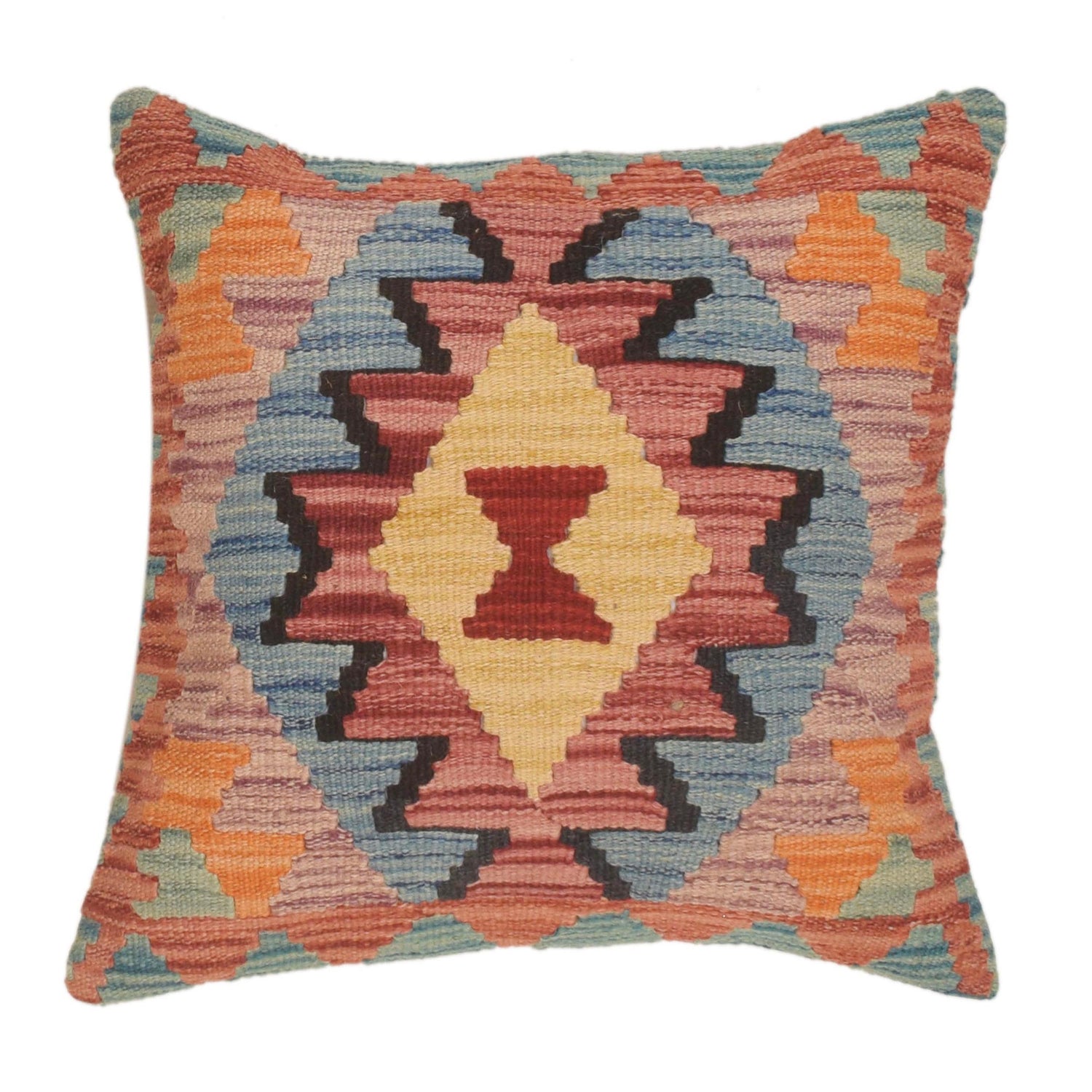 Square Size Kelim Cushion 1' 6 x 1' 6 (ft) - No. 34551