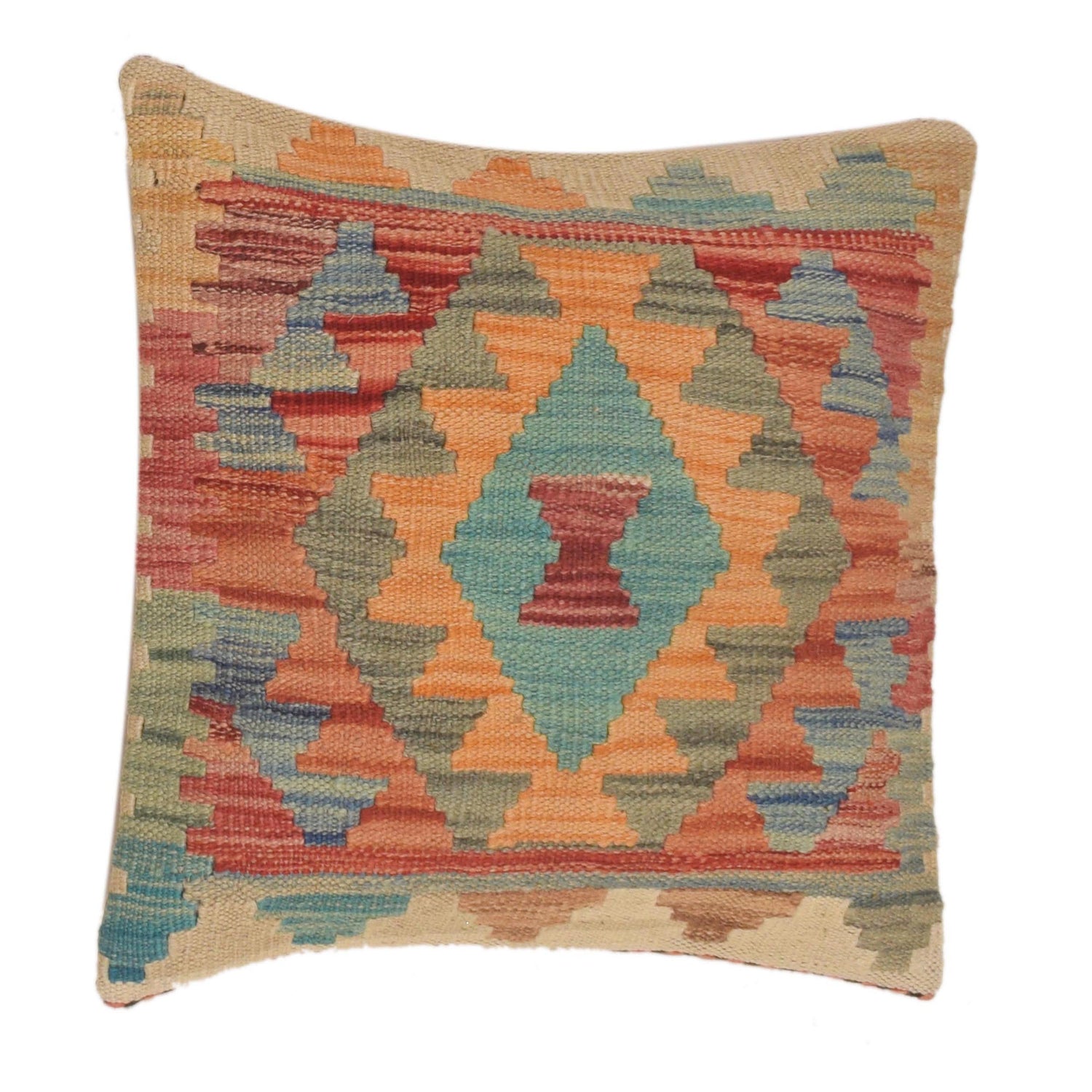 Handmade Kilim Cushion 1' 6 x 1' 6 (ft) - No. 34558