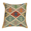Turkish Style Kelim Cushion 1' 6" x 1' 6" (ft) - No. 34559